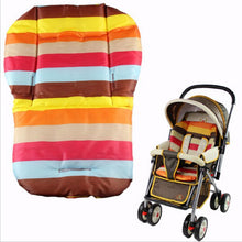 Liner Car Seat Pad Waterproof Padding Pram Rainbow Baby Kids Stroller Cushion Accessories