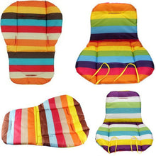 Liner Car Seat Pad Waterproof Padding Pram Rainbow Baby Kids Stroller Cushion Accessories