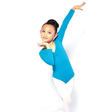 Long Sleeve Leotard Costume Girls Kid Ballet Dance Gymnastics Skating Dancewear L-4XL