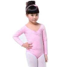 Long Sleeve Leotard Costume Girls Kid Ballet Dance Gymnastics Skating Dancewear L-4XL