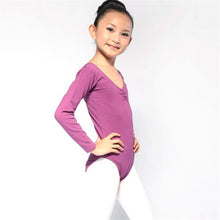 Long Sleeve Leotard Costume Girls Kid Ballet Dance Gymnastics Skating Dancewear L-4XL