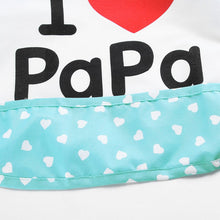Lovely Boys Girls Baby Letter Print Infant Long Sleeve Anti Wear Waterproof Feeding Shirts Y4