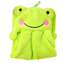 Lovely Cartoon Children Hand Dry Towel Kids Kitchen Bathroom Kid Soft Plush Fabric Hang Towels