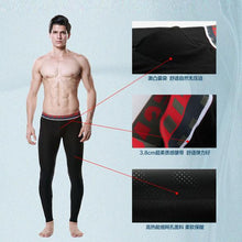 Men Modal Long Johns Breath Mesh Thermal Pants Trousers Underwear Leggings