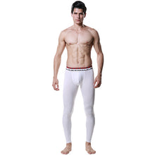 Men Modal Long Johns Breath Mesh Thermal Pants Trousers Underwear Leggings