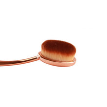 Make Up Oval Brushes Set Professional Beauty Toothbrush Foundation Power Eyebrow Eyeliner Lip Facial Makeup Brushes Tools LE2