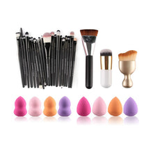 Makeup Brushes Set Puff Eye Shadow Foundation Eyeliner Eyebrow Sponge Blush Tools Cosmetics Kits Beauty Pincel Maquiagem