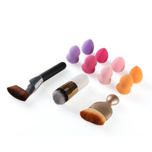 Makeup Brushes Set Puff Eye Shadow Foundation Eyeliner Eyebrow Sponge Blush Tools Cosmetics Kits Beauty Pincel Maquiagem