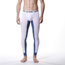 Men Modal Long Johns Warm Thermal Underwear Pants Elastic Trousers Bottoms