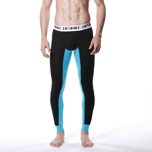 Men Modal Long Johns Warm Thermal Underwear Pants Elastic Trousers Bottoms