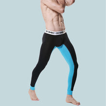 Men Modal Long Johns Warm Thermal Underwear Pants Elastic Trousers Bottoms