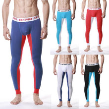 Men Modal Long Johns Warm Thermal Underwear Pants Elastic Trousers Bottoms