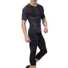 Men Pants Compression S Fittness Base Layers Skin Tights Cropped Tops