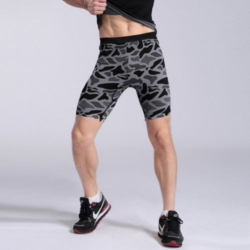 Men S Compression Wear Short Pants Animal Print Short Pants