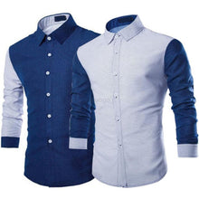 Men Slim Fit Dress Shirts Celebrity  Business Casual Long Sleeve Fomal Shirt Top