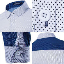 Men Slim Fit Dress Shirts Celebrity  Business Casual Long Sleeve Fomal Shirt Top