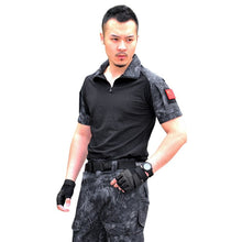 Men Army Combat Tactical T-shirts Military Short Sleeve Tops Camouflage Clothes CP ACU Tee Shirt Homme Multicamo