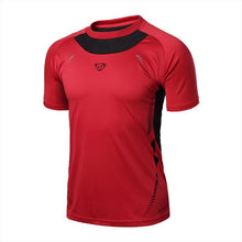 Men T-shirt Muscle Quick Dry Stretch Top Tee Shirt
