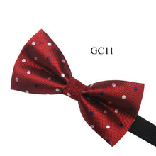 Men Tuxedo Classic Bowtie Woven Dots Bow Tie Necktie Novelty Wedding Adjustable