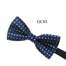 Men Tuxedo Classic Bowtie Woven Dots Bow Tie Necktie Novelty Wedding Adjustable