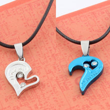 Men Women Lover Couple Necklace I Love You Heart Shape Pendant Necklaces  Jewelry