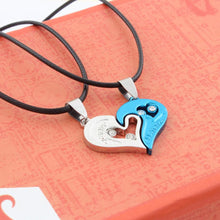 Men Women Lover Couple Necklace I Love You Heart Shape Pendant Necklaces  Jewelry