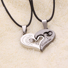 Men Women Lover Couple Necklace I Love You Heart Shape Pendant Necklaces  Jewelry