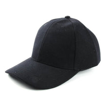 Men Women Plain Solid Cotton Baseball Cap Caps Blank Hat Washed Hats