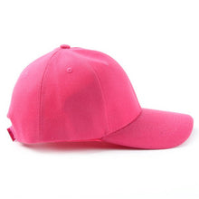 Men Women Plain Solid Cotton Baseball Cap Caps Blank Hat Washed Hats