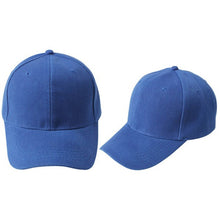 Men Women Plain Solid Cotton Baseball Cap Caps Blank Hat Washed Hats
