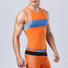 Men's Compression Sleeveless S Fitness Tight Shirt Base Layer Tops