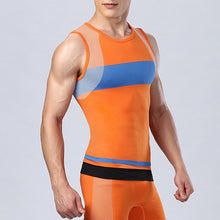 Men's Compression Sleeveless S Fitness Tight Shirt Base Layer Tops