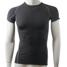 Men's Short Sleeve Compression S T-shirts Tees Base Layer Casual Tight Tops