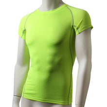 Men's Short Sleeve Compression S T-shirts Tees Base Layer Casual Tight Tops