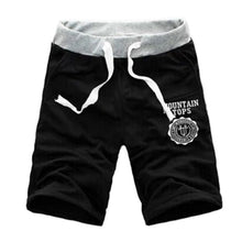 Men's Slim Short Trousers Casual Jogger Mens Gray Black Cotton Sweatpants Fitness Workout Shorts Homme M-XXXL