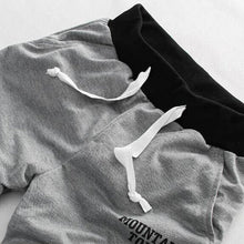 Men's Slim Short Trousers Casual Jogger Mens Gray Black Cotton Sweatpants Fitness Workout Shorts Homme M-XXXL