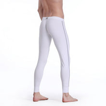 Men's Soft Long Johns Pants Warm Thermal Underwear Low Rise Underpant