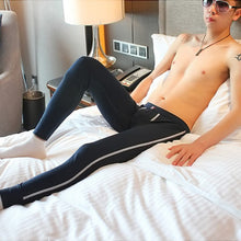 Men's Soft Long Johns Pants Warm Thermal Underwear Low Rise Underpant