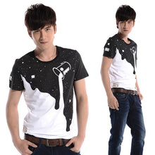 Men's 3D Designer Tees Shirt Short Sleeve T-shirts Milk Printed Cotton Plus  Men Tshirt Homme