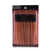 12pcs Make Up Brush Synthetic Fiber One-Off Disposable Eyelash Brush Mascara Applicator Wand Brush best deal