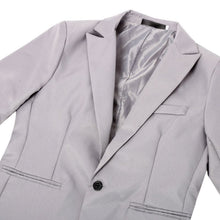 Men Casual Slim Fit Blazer Suit Coat Wedding Party Tops Hombre Jackets Black Grey