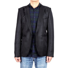 Men Casual Slim Fit Blazer Suit Coat Wedding Party Tops Hombre Jackets Black Grey