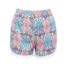 Shorts Women Lady Sexy Printed High Waist Short Femme