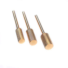 3  Electric Cylinder Carbide File Drill Bit Nail Art Manicure Pedicure Tool