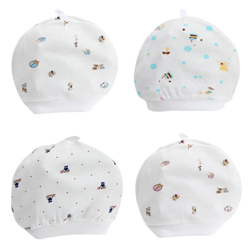 Baby Infants Warm Cotton Caps Beanie Soft Hats Animals Print Hats