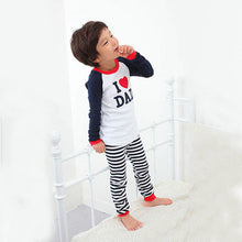 Baby Clothes Girl Boy Clothes Set Long Sleeve T-shirt Tops + Stripe Pants Sets 2pcs Costume