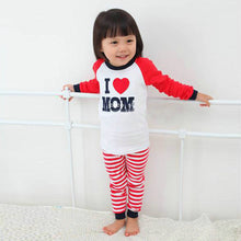 Baby Clothes Girl Boy Clothes Set Long Sleeve T-shirt Tops + Stripe Pants Sets 2pcs Costume