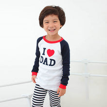 Baby Clothes Girl Boy Clothes Set Long Sleeve T-shirt Tops + Stripe Pants Sets 2pcs Costume