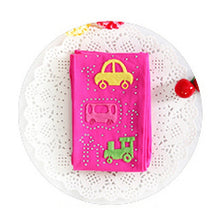 Baby Girls Elastic Sweet Car Pattern Rhinestone Decor Strech Stockings