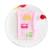 Baby Girls Elastic Sweet Car Pattern Rhinestone Decor Strech Stockings